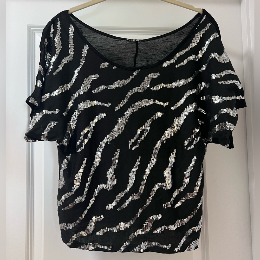 Cleo black size M top
